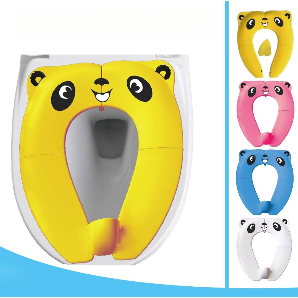 Toddler Potty Training Seat - Siège de toilette pliable et portable