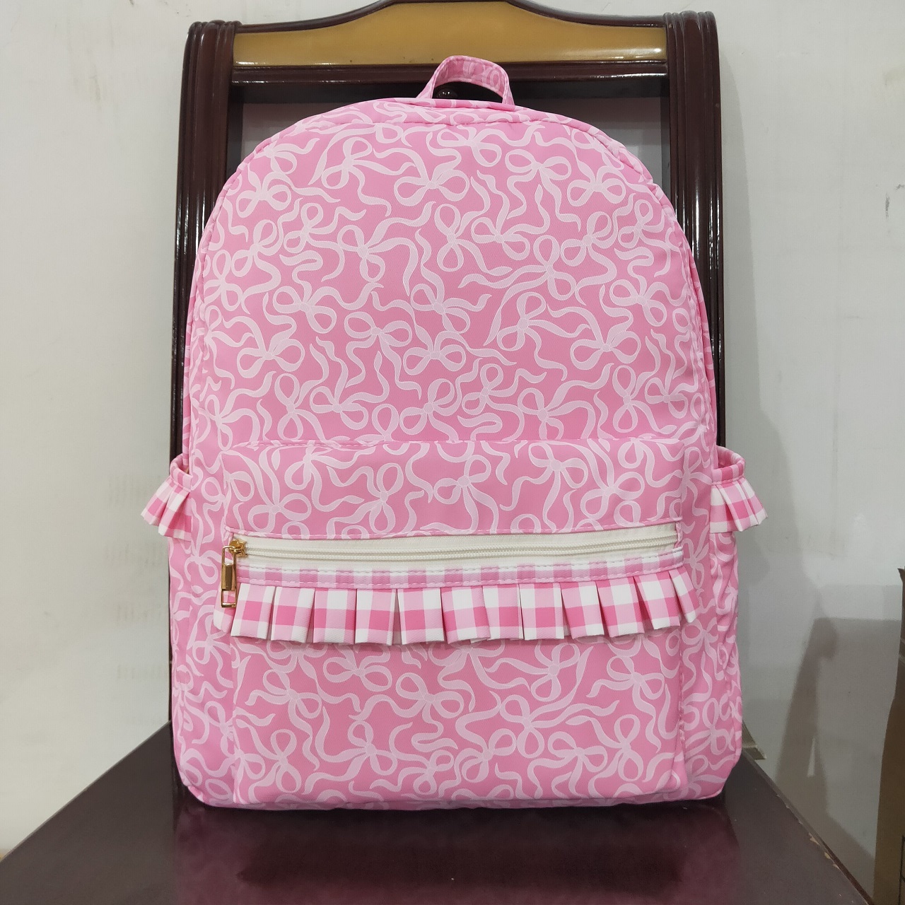Baby Products Wholesale - Gros enfants nœuds roses en plein