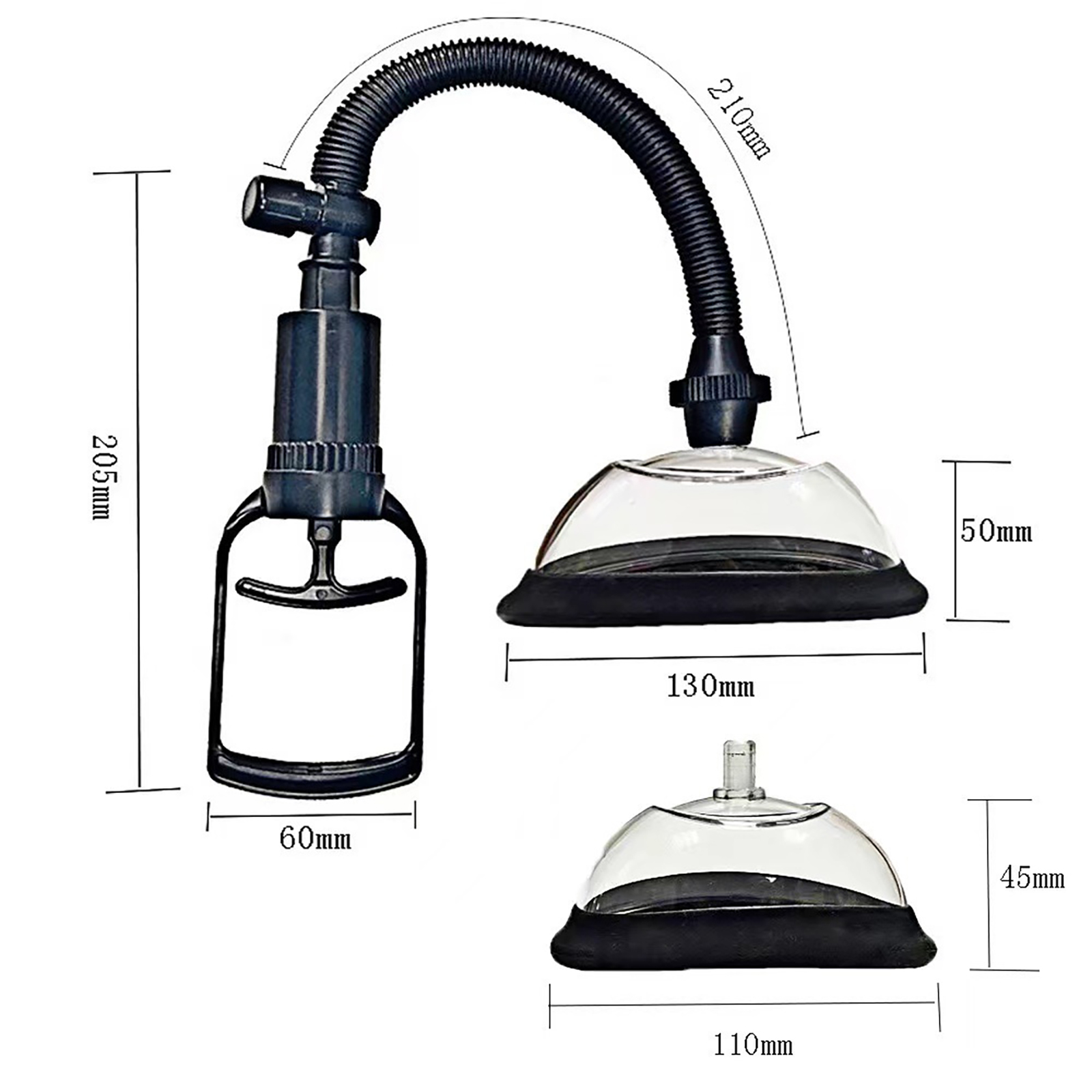 Breast Pump - Pompe vaginale manuelle, masseur de poitrine